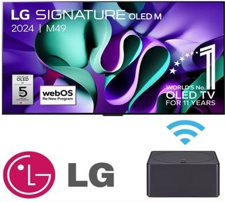 [01257625] OLED TV LG OLED65M49 4K EVO.G4 144Hz a11.AI.processor zero.connect.box inclusief.muurbeugel